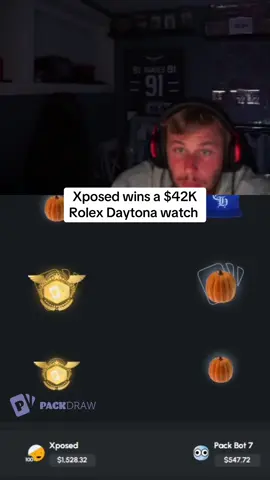 Xposed wins a $42K Rolex Daytona watch  #kickstreaming 