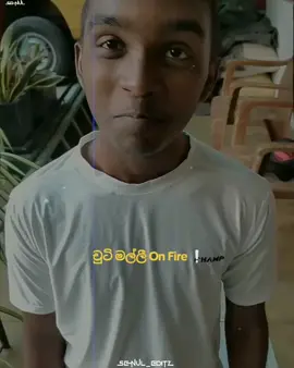 චුටි මල්ලී On Fire 🔥😳 . . . . #1mfollowers #fypシ #viral #wadanstatus #sirasatv #whatsappstatus #sinhalastatusvideo #status #වදන් #fyp #senul_editz #10kfollowrs #tevin 