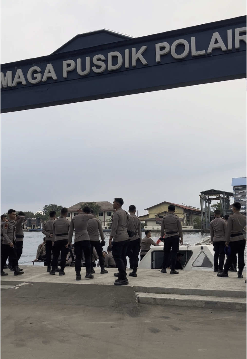 Dermaga kebanggaan #polairud #pusdikpolair 