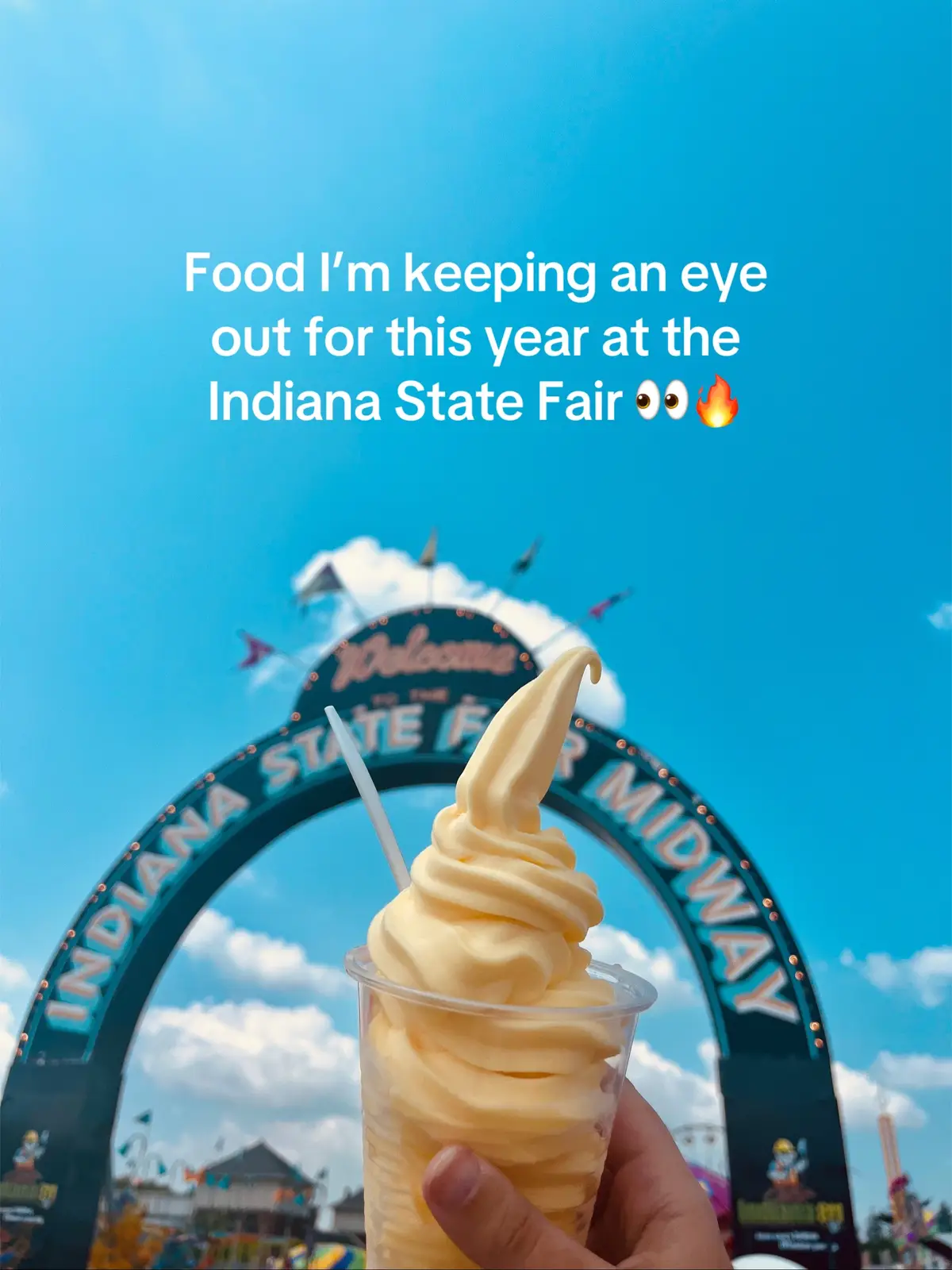 Can’t wait to go this week🤤 #indiana #indianastatefair #statefairfood #fair #fairfood 