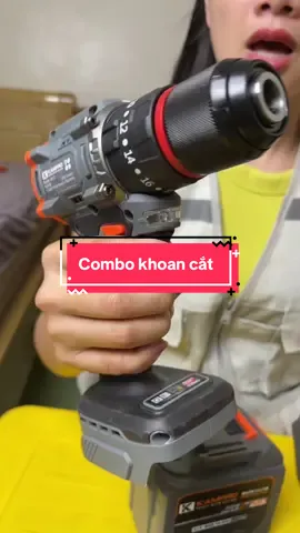 Combo khoan cắt #thanhmai92 #kampro #maycat #maykhoanpin #pin20cell 
