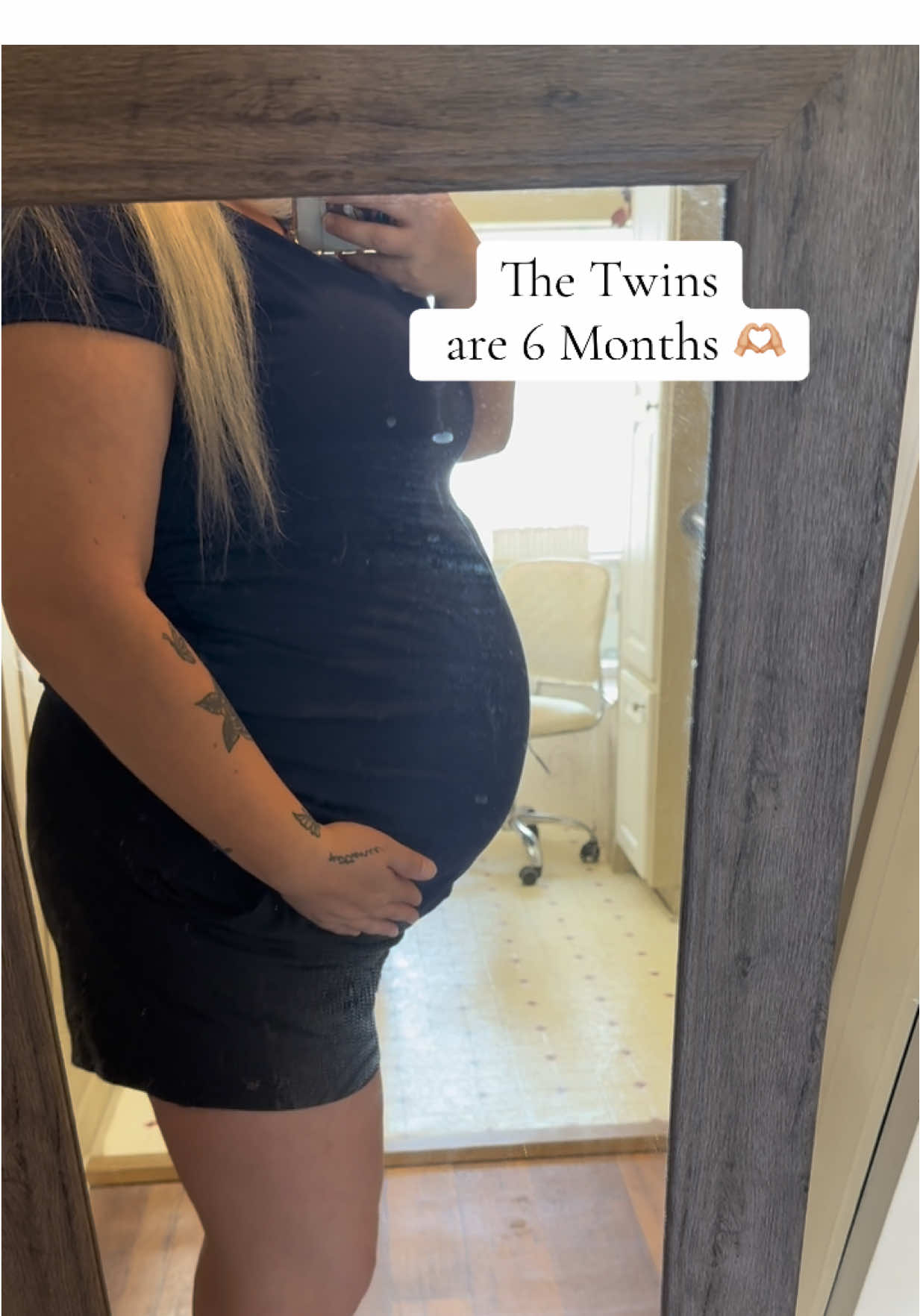 Can’t wait to meet my twinkies 👶🏻👶🏻🫶🏼 Thank you god for getting us this far! 🙏🏻