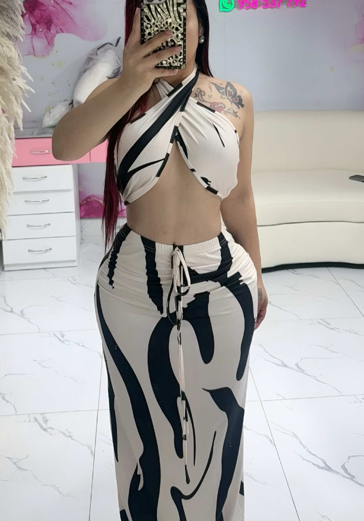 SET YANI ✨TOP Y FALDA LARGA TD : XXS, XS, S, M y XL  🎀PEDIDOS AL WSP 958337792📱 🎀ENVÍOS A TODO EL PERÚ 🇵🇪 🎀 SHOWROOM - ATE 🎀PRENDA Y CALZADO IMPORTADO 🎀 SOMOS UNA EMPRESA 100% CONFIABLE  🎀TAMBIÉN ACEPTAMOS PAGOS  CON TARJETA 💳 #conjunto #mujer #Peru #lima #sexy #pieldeculebra 