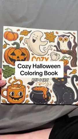 Flip through! What a cute, spooky coloring book! Perfect for kids or adults who want easy coloring with bold lines. Can’t wait to get a couple of these pages colored 🎃 #coloringbook #coloring #halloween #ttshop #teamwork #fyp 