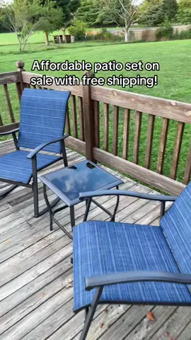 Sale ends in one week! #patioset #patiofurniture #patiodecor #patioseason #backyardfurniture #backyardvibes #backyardmakeover 