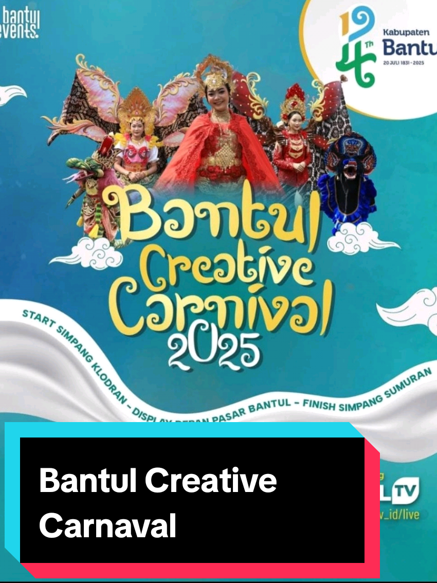 Kapanewon Kretek ikut memeriahkan acara #Bantulcreativecarnaval dalam rangka memperingati hari jadi #kabupatenbantul yang ke-194.  BANTUL BUMI SATRIYA 