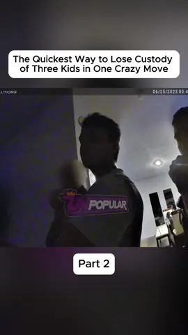 Quickest Way to Lose Custody of Three Kids in One Crazy Move #bodycam #police #cops 
