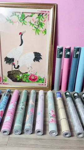 Giấy dán tường #decor #giaydantuong #giaydantuongphongngu #trangtriphongngu 