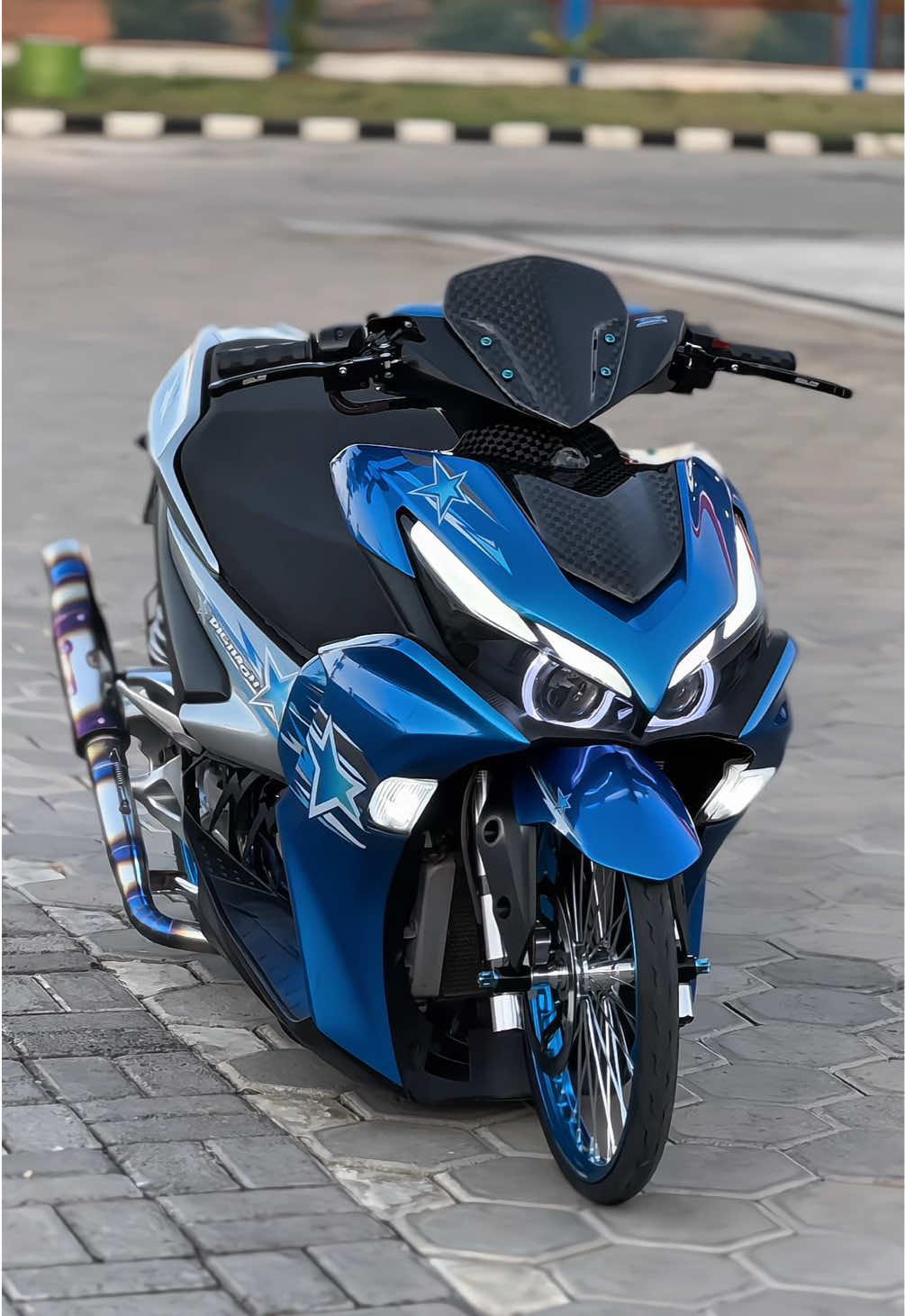 pelan tapi pasti🥰#aerox #aerox155 #aeroxmodifikasi 