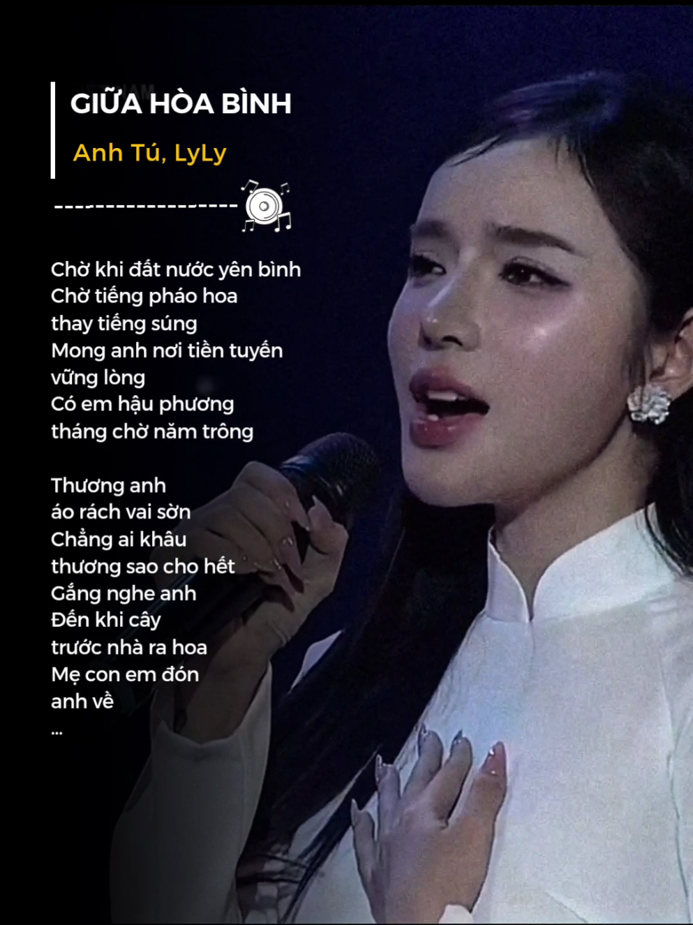 Giữa hòa bình - Anh Tú, Lyly #giuahoabinh #nhachay #xuhuong #nhachaymoingay #anhtu #lyly #diemphatnhac 