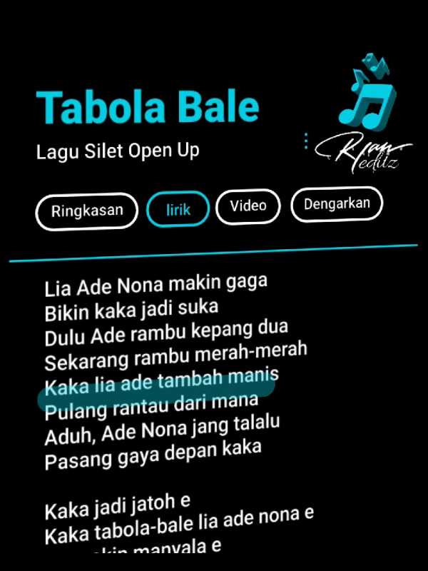 Bagian:77|Tabola Bale🎶 #musik #lirikgoogle #liriklagu #tabolabale #viral #fyp #foryou 