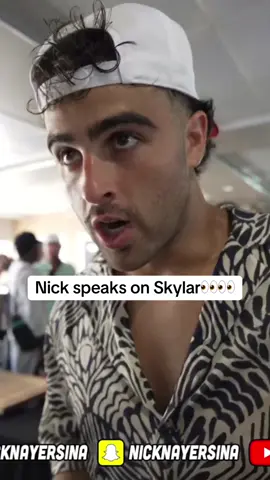 Nick and Skylar just friends??#nicknayersina #millisquad #fyp #skylar #huda 