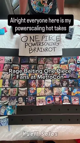 One Piece Power Scaling Tier List went Crazyyy at MetroCon😭😭#onepiece #onepieceanime #onepiecemanga #foryou #fyp #foryoupage #anime @Bruce Ayers 
