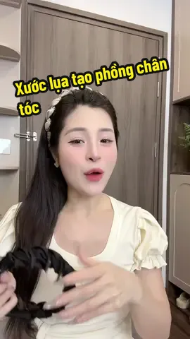 Xước lụa siu sang mà còn tạo phồng chân tóc #xuoctaophong #xuoclua #xuoctaophongchantoc #nhungthone #nhunghaiphongreview 