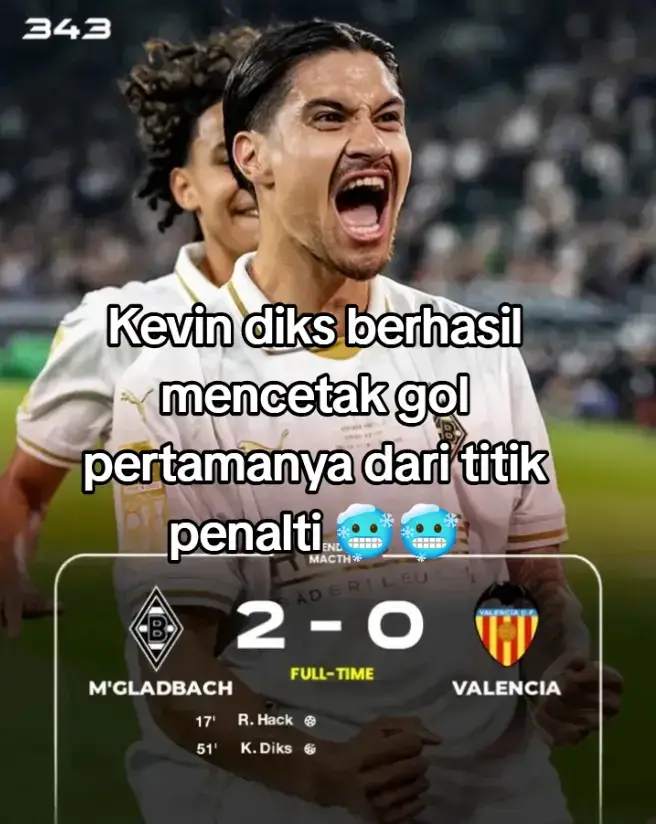 breaking news: Kevin diks berhasil mencetak gol pertamanya dari titik putih penalti#foryoupage #fypage #masukberandafyp #lewatberandafyp #semogafyp #creatorsearchinsights #bismillahfyp 