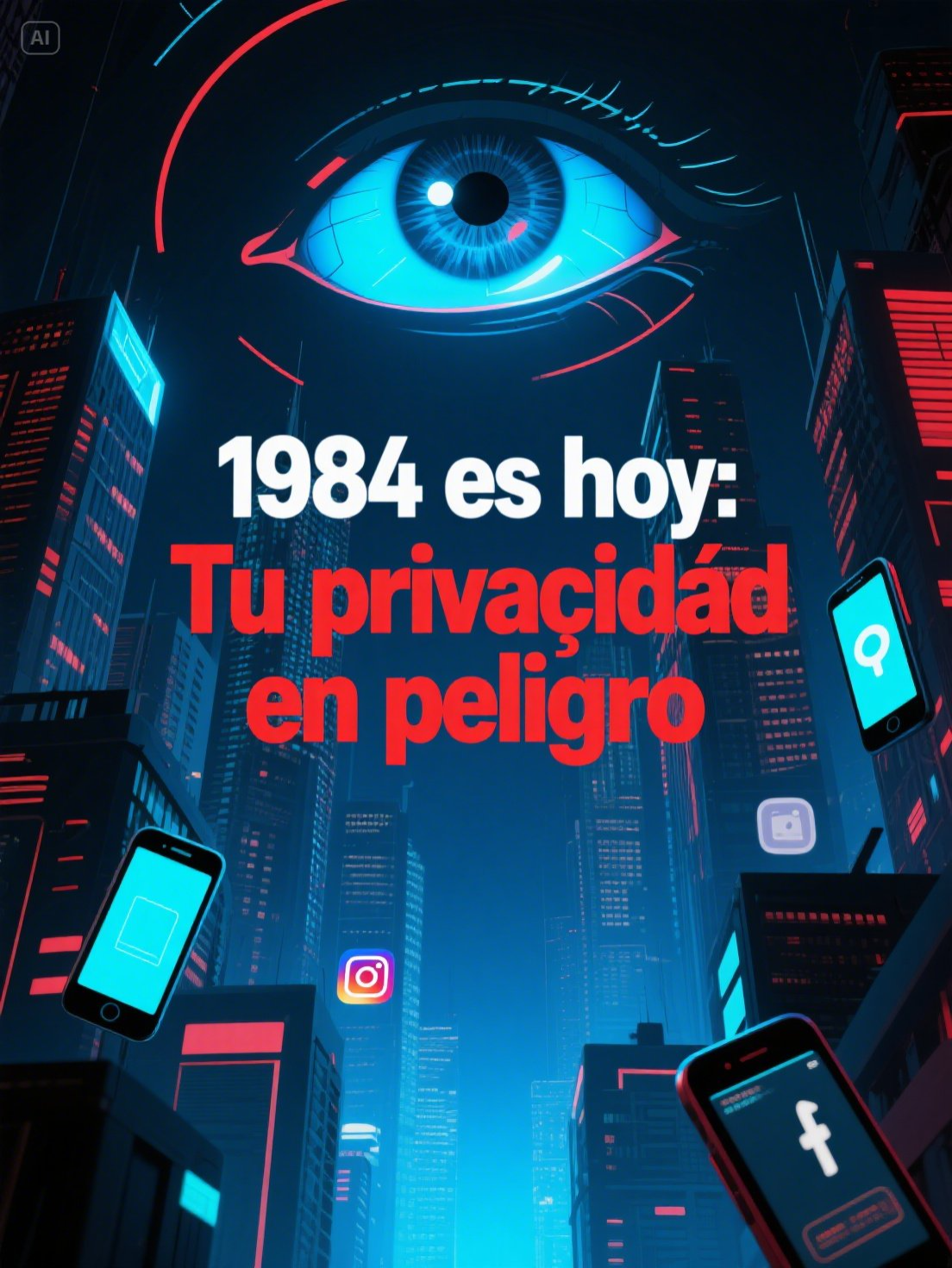 ¿Sabías que tu teléfono te escucha y tus movimientos son rastreados? La vigilancia masiva ya es nuestra realidad. Descubre cómo proteger tu privacidad digital en un mundo que ha normalizado ser espiado. #Privacidad #SeguridadDigital #Ciberseguridad #DatosPersonales #ProteccionDeDatos #VigilanciaMasiva #1984Realidad #Snowden #libertaddigitalreal #Encriptacion #1984 #orwell #georgeorwell #georgeorwell1984 #jornalfinanciero
