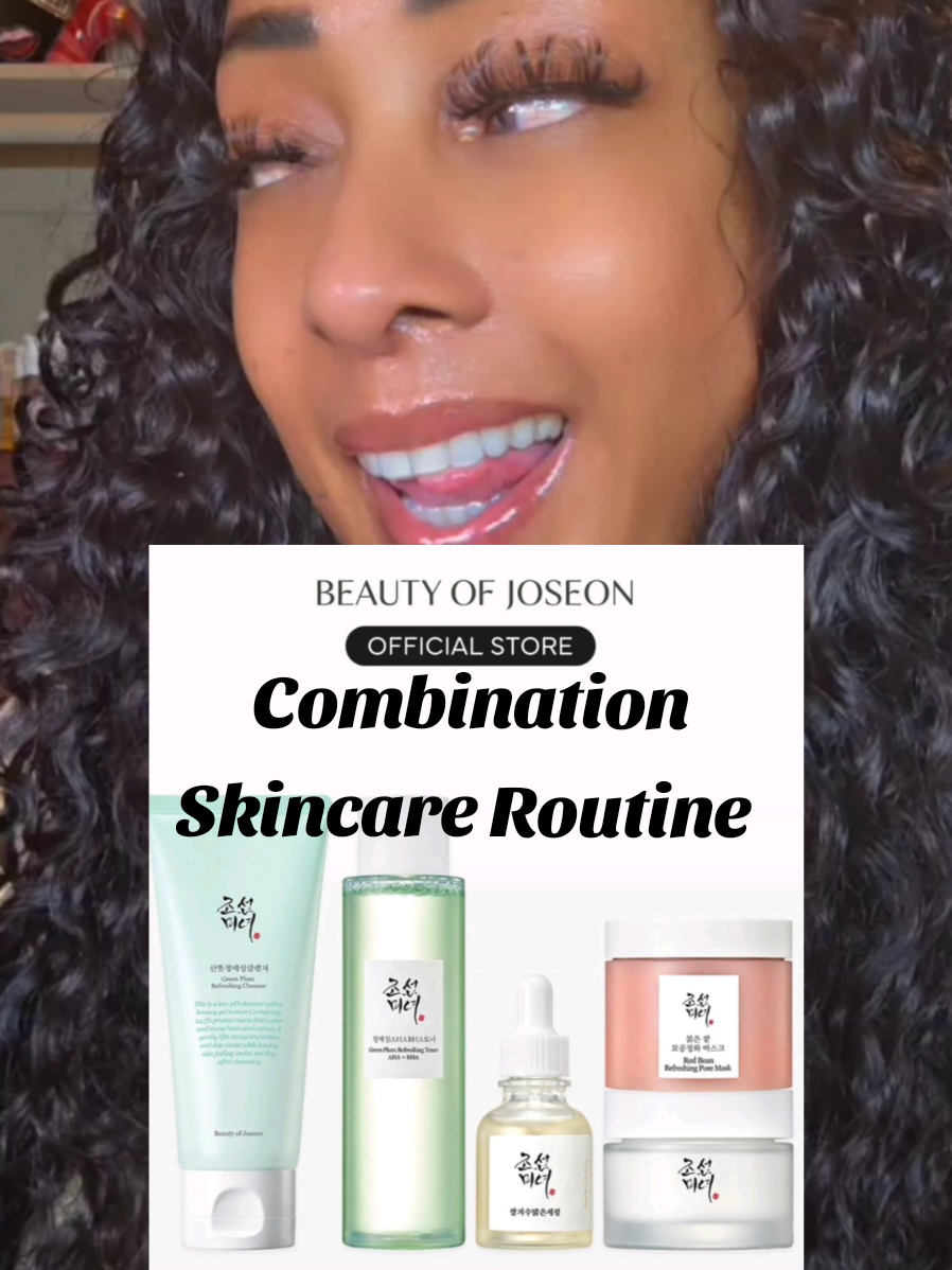 COMBINATION SKINCARE ROUTINE by @Beauty of Joseon US #kbeauty #koreanskincare #skincare #skincareroutine #SkinCare101 #skincareproducts #skincaretips #skincaretiktok #dearklairs #klairs #tiktokshopbacktoschool #ginseng #honey #rice #beautyofjoseon 