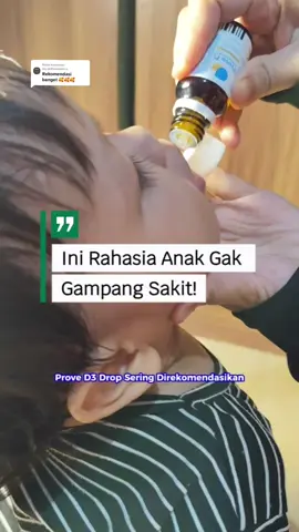 Membalas @my.selfreminders Tahukah Bunda? Vitamin D3 penting untuk pertumbuhan tulang, gigi, dan daya tahan tubuh anak. Prove D3 Drop mengandung 400 IU vitamin D3 per tetes, sesuai anjuran IDAI, bebas gula, pewarna, dan perasa buatan. Cukup 1 tetes sehari setelah ASI atau susu formula, praktis dan aman untuk si kecil. Sekarang lagi promo lho, gak nyampe 200 ribu. Yuk pastikan anak cukup vitamin D3 setiap hari, klik keranjang sekarang sebelum kehabisan! 💧👶✨
