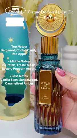 Cirque Du Soleil Perfume now Available in the TikTok Shop with @BeautyHouse US  #fragrance #smellgood #smelllikeasnack #cirquedusoleiperfume #spotlightfinds #tiktokshop 