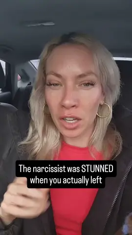 The narcissist was STUNNED when you actually left. #narcissisticabuse #narcissisticrelationship #narcissist #narcissistrecovery #narcissistbehavior 
