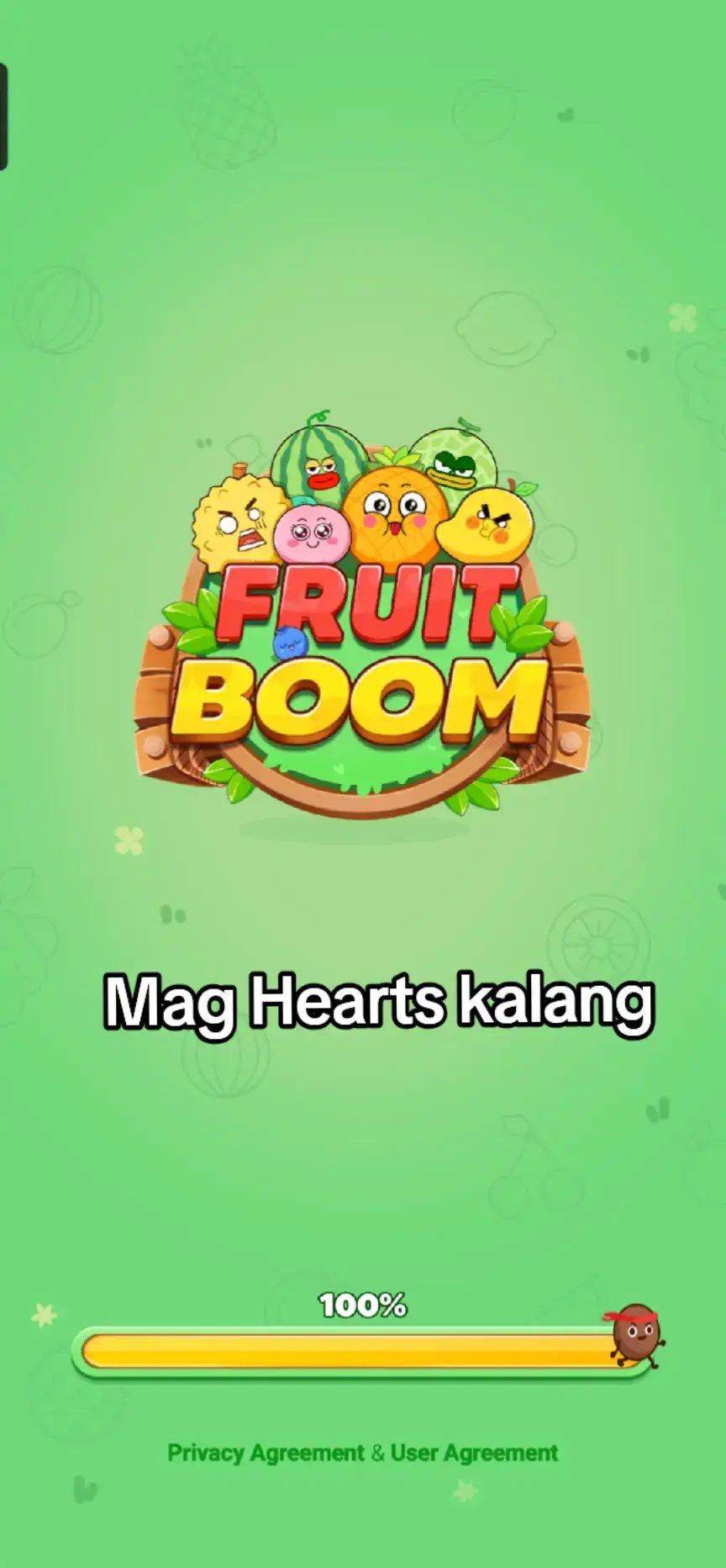 Mag Heart ka lang May gc Kana 💌 #foryou #fruitboom #fruitboomtricks #fruitboomearningapp #fyp 