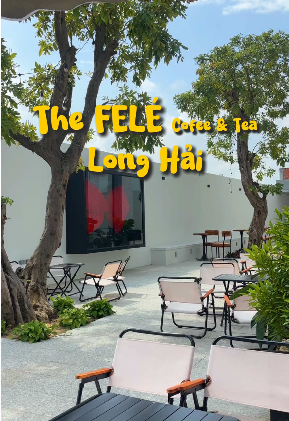Check in quán cafe mới ở Long Hải - The FELÉ coffee & tea #thuedovungtau #thuedovungtaureview #reviewcafe #cafesaigon #longhai 