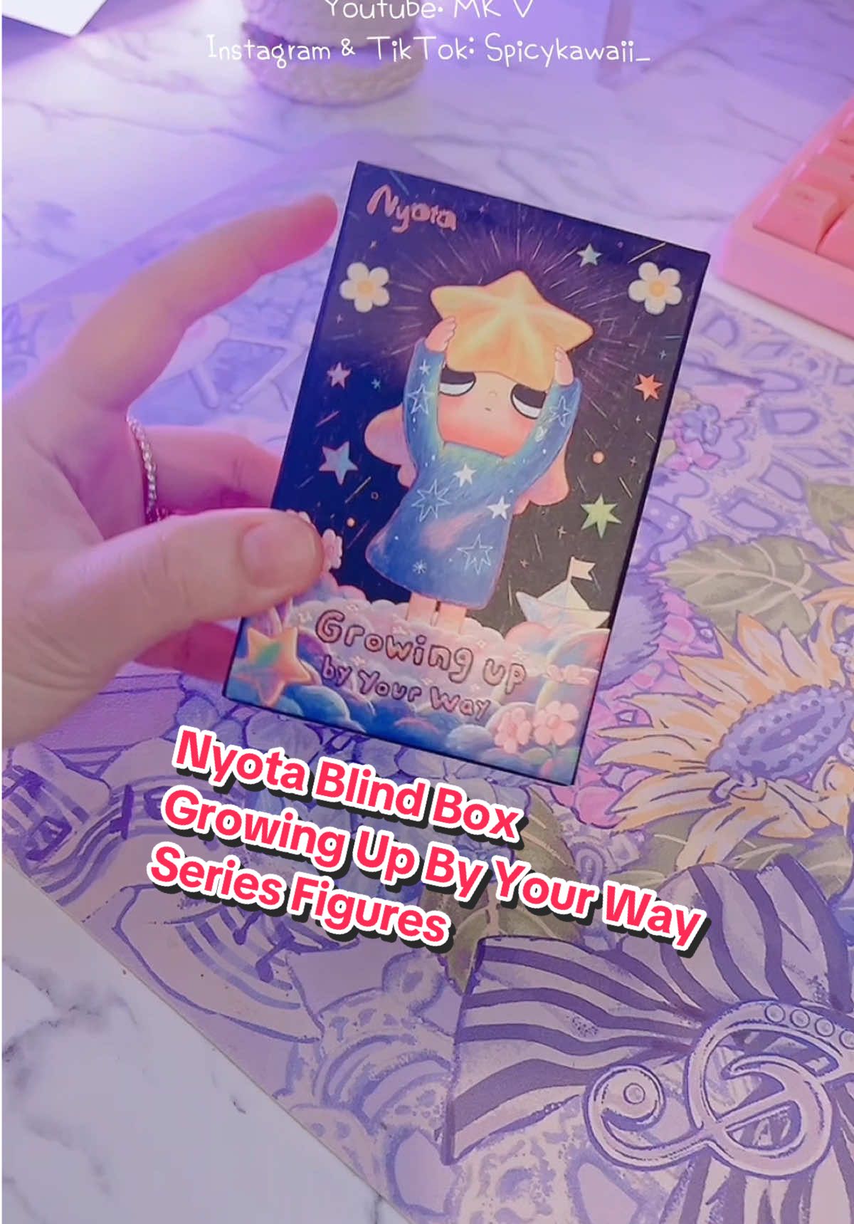Nyota Blind Box Growing Up By Your Way Series Figures #popmartunboxing #popmart #nyota #nyotagrowingupbyyourway #blindbox #aesthetic #kawaii 