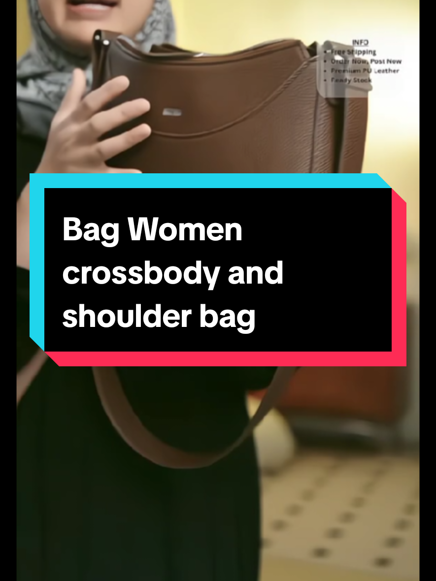 NUNU Grace Bag Women Fashion crossbody and shoulder bag pu leather bag #handbag #bagwanita #slingbag #crossbodybag #shoulderbag #bagmurah #fyp #foryoupage #tiktokshopmalaysia🇲🇾 