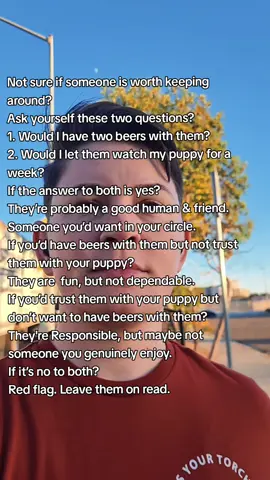 If you ever wonder why my circle is small... this is what I live by. Two beers and a puppy. #lesbian #wlwtiktok #wlw 