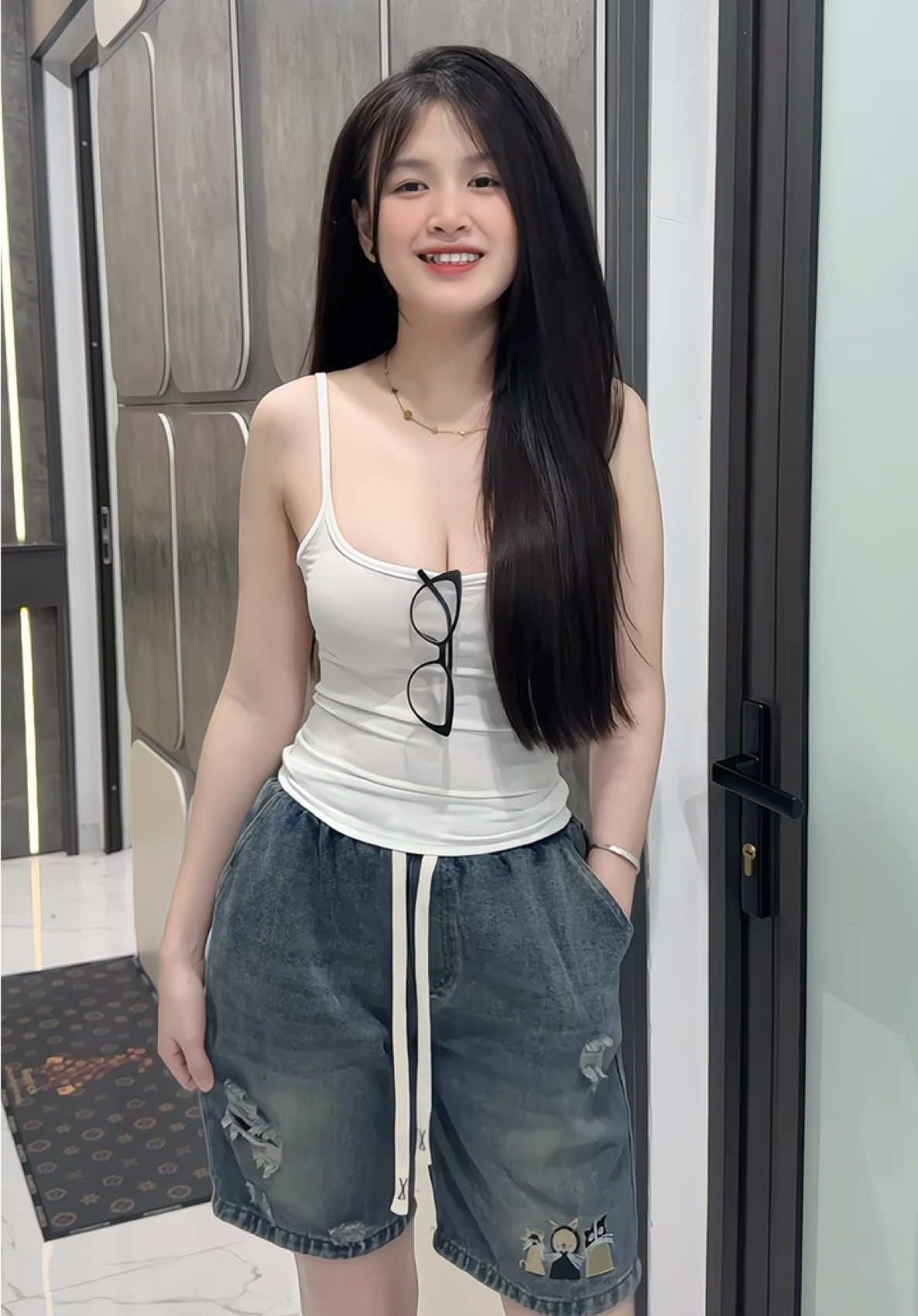 Quần jean ngố