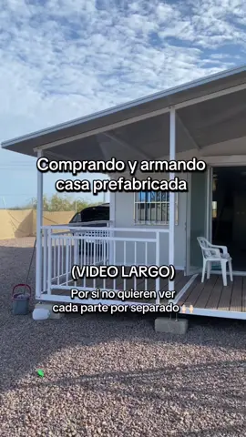 Construyendo casa prefabricada de Alibaba.com✨🙌🏻 VIDEO LARGO (todas las partes juntas) 💞 Saludos 🫂 