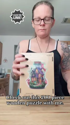 Can’t wait to put this puzzle together!! #puzzles #woodenpuzzles #giftgiving #checkthisout #tiktokshop 