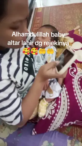 #masyaallah tabarakaallah #trimakasih buat semuanya,, semoga baby altar sehat selalu, rejekinya lancar dan menjadi anak yg sholeh, amin 🤲🤲🤲#