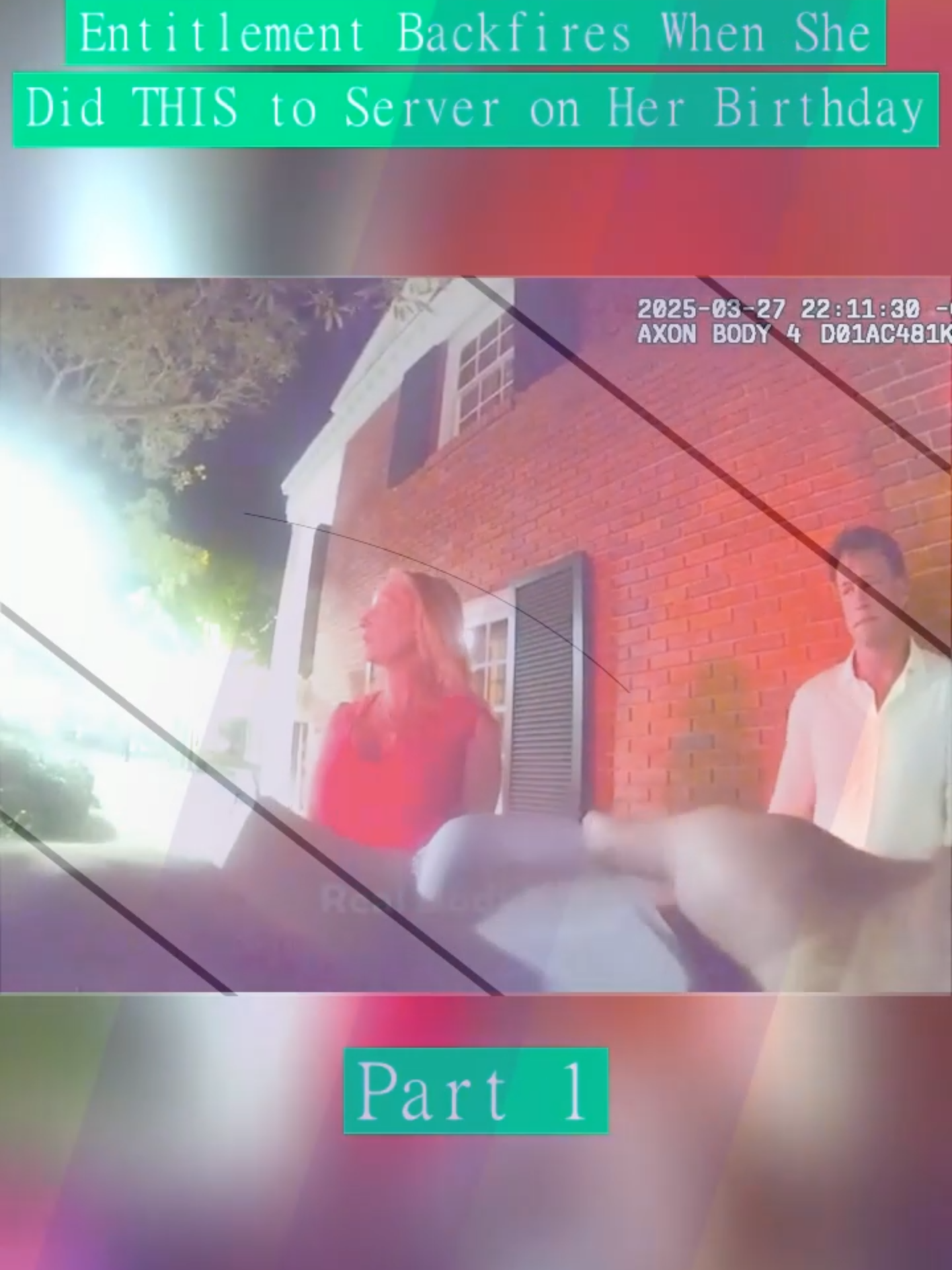 Entitlement Backfires When She Did THIS to Server on Her Birthday - Part 1#cops #copsoftiktok #copstiktoker #police #bodycam #fyp #foryou