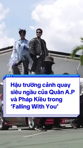 Ta nói xem hậu trường cười xỉu #fallingwithyou #quanap #phapkieu #hautruong #tiktokgiaitri #thamtushowbiz 