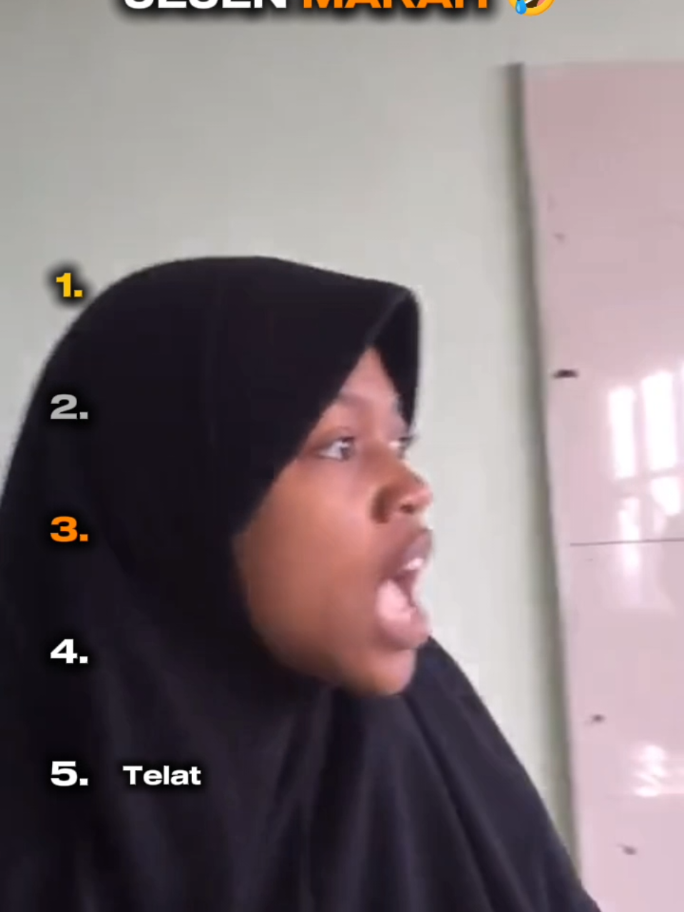 Jejen marah