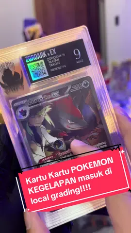 FIX owner dari kartu Pokemon TCG ini adalah pemuja kegelapan 🫣🫣🫣😱😱😱 🔥ZMG (zard mafia grading)🔥 Biaya Grading 200k/ card untuk kartu TCG Pokemon, One Piece, Naruto, MTG, dll cara Grading sangat mudah: 1. download submission form nya (bisa di dapat di FB Group/ web/ tokopedia/ PINNED post tiktok kami) 2. isi & kirim beserta kartu kalian ke alamat di FORM 3. tinggal tunggu INVOICE dan pengiriman dari kami  visit our community: FB: 