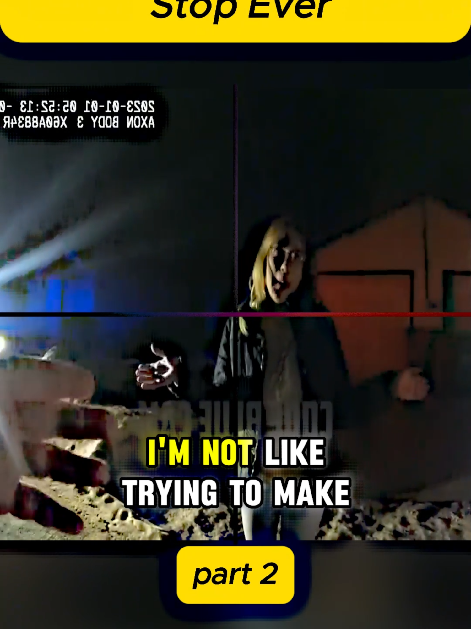 The Most Painful Traffic Stop Ever #cops #policeofficer #bodycam