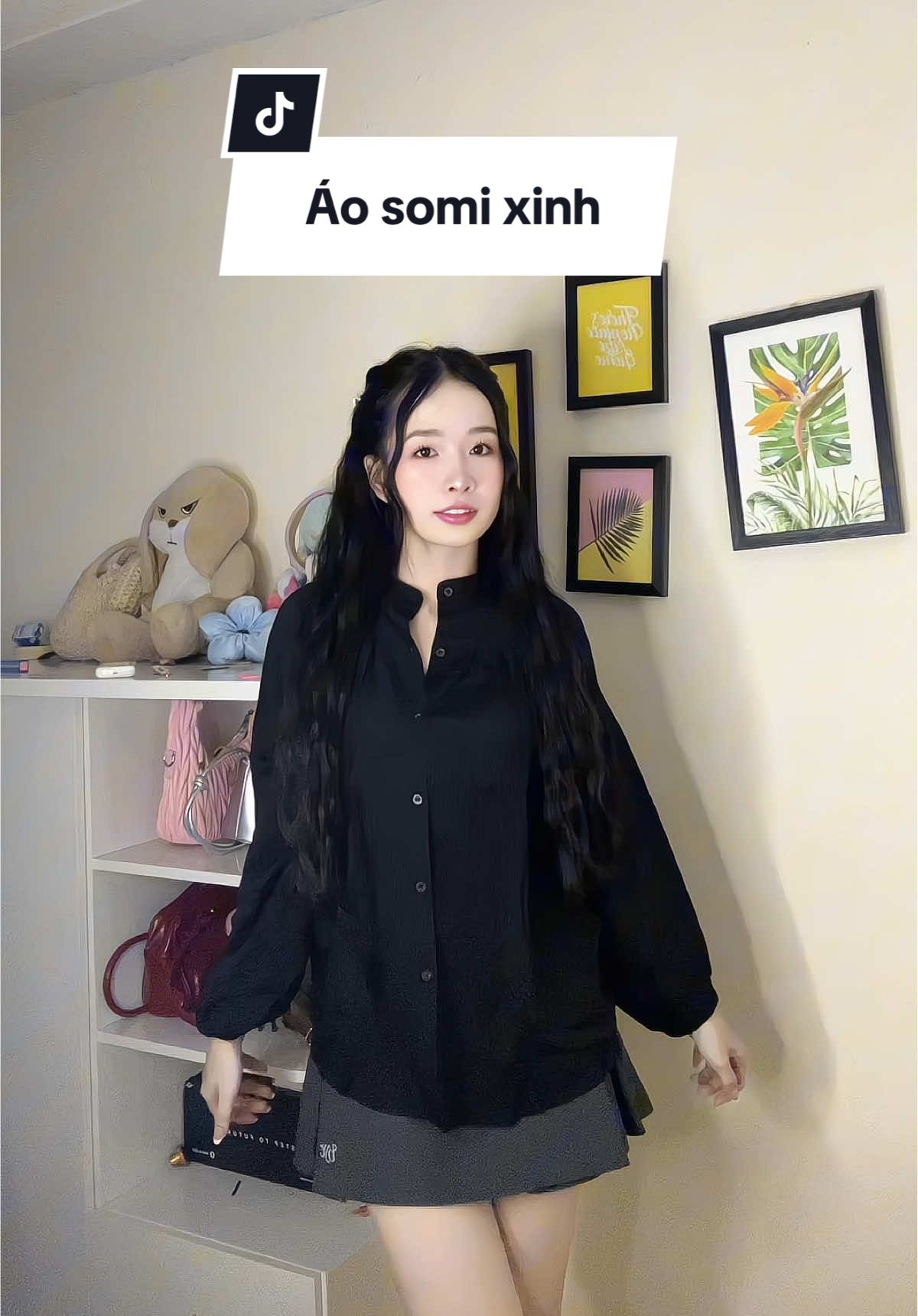 Xinh quá ạaaa#reviewquanao #aokieunu #aosomi #aodep #goclamdep #outfit #xuhuongtiktok2025 #viral 