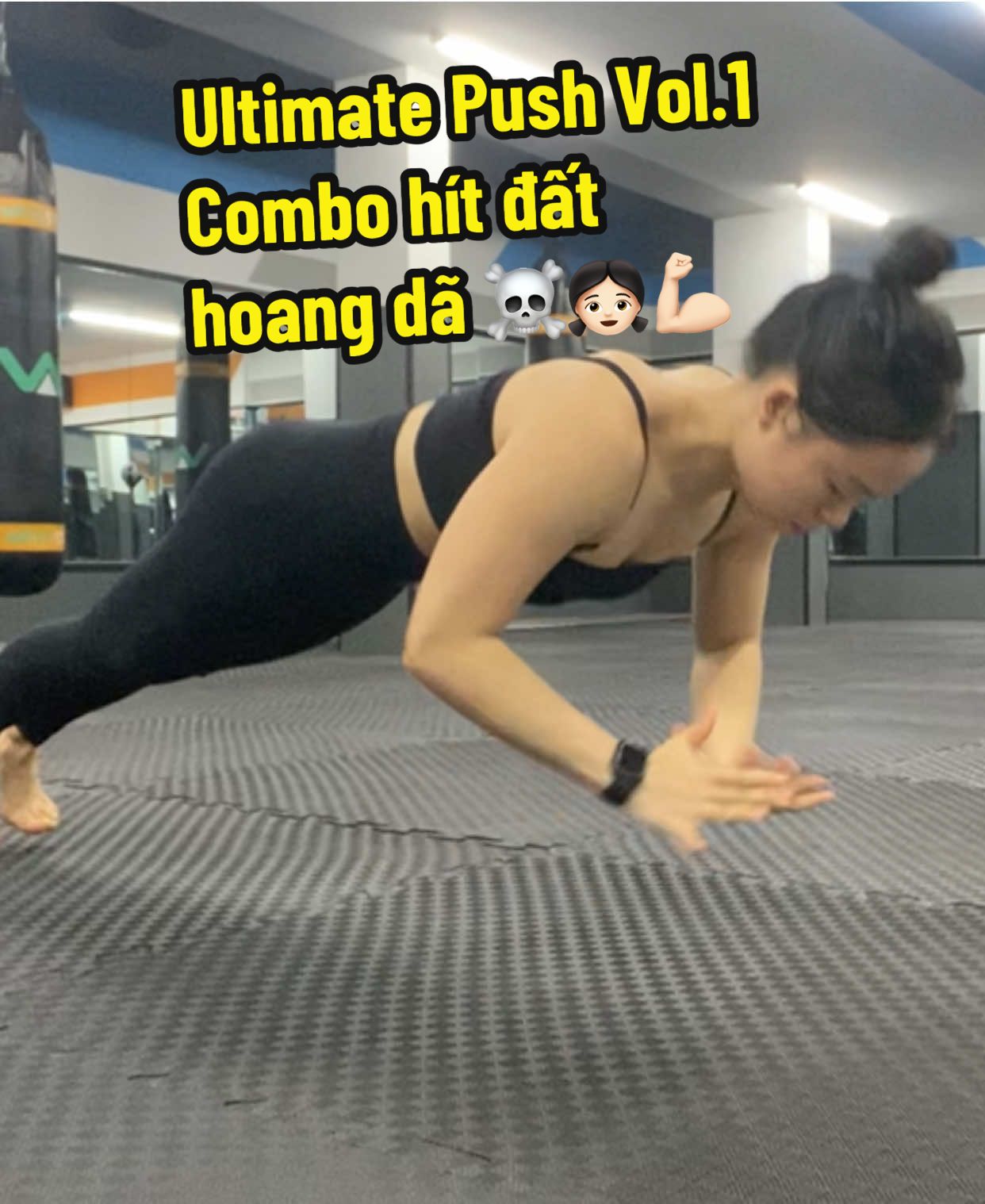 Thành quả sau 1 tiếng tập vội: ULTIMATE FREESTYLE: PUSH vol.1 @Sacalis Calisthenics Team 🇻🇳 #fyp #girl  #sacalis #ultimatefreestyle #pushvol1 #calisthenics #viral 