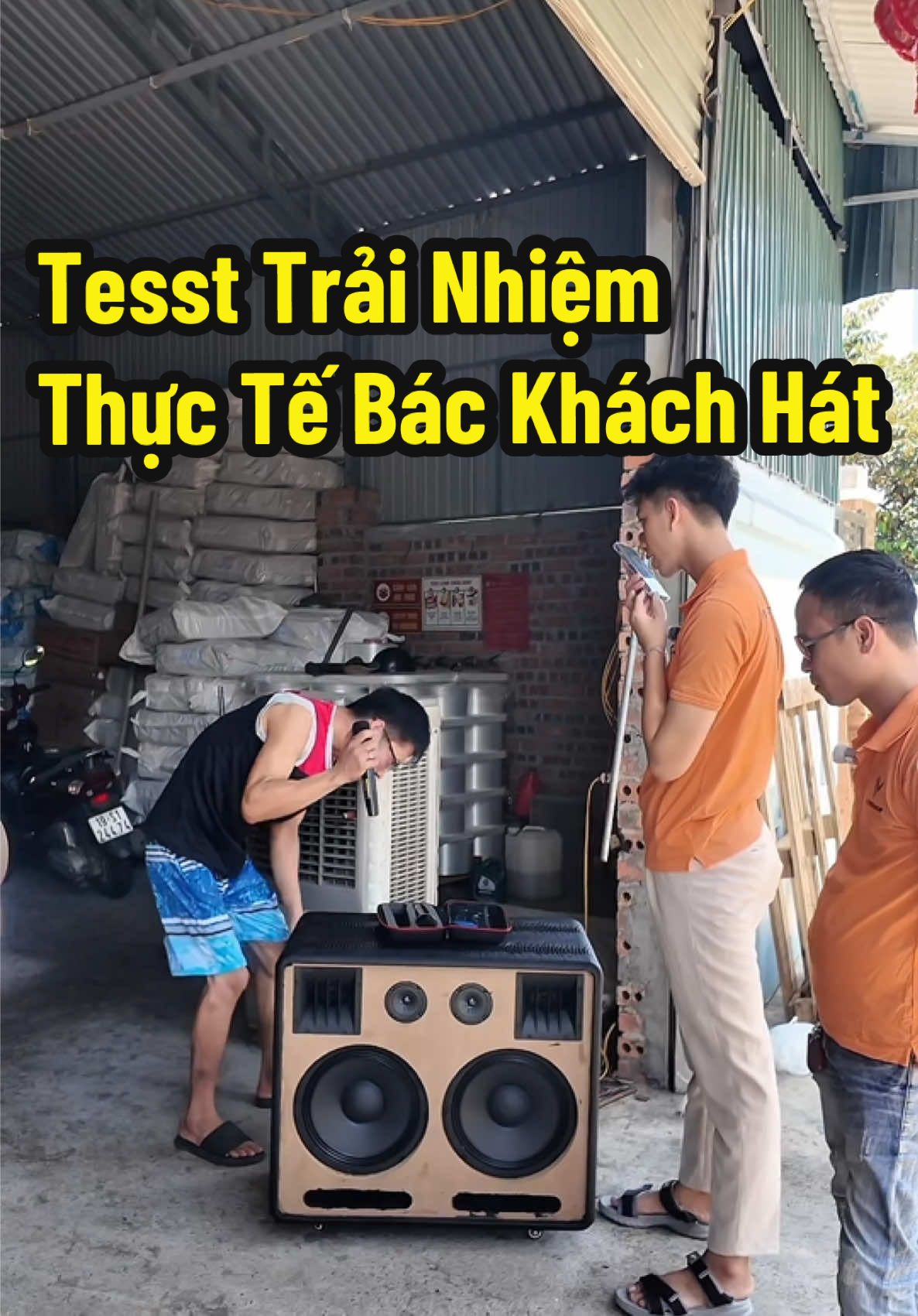 Bàn giao loa bass 30 đôi bác khách  Hát trải nhiệm thực tế #loa #viethoangspekaer #diyloa #loabluetooth #hoangvietspeaker #