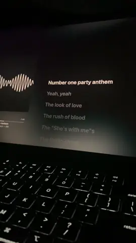 No.1 Party Anthem-Artic Monkeys#fyp #fypシ #articmonkeys #partyanthem #audio#lyrics #xyzbca #posingmusicdaily 