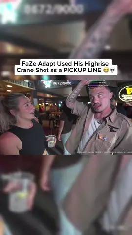 Adapt Used His Highrise Crane Shot as a PICKUP LINE and It’s Hilarious 😭💀 #FaZeAdapt #PickupLineFail #HighriseCraneShot #FunnyMoments #TikTokComedy #ViralClip #SmoothMove #FaZeClan #LOL #TikTokViral #FaZeCamp