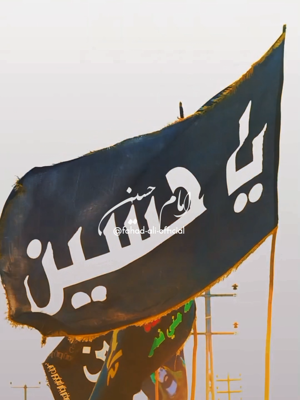 IMAM HUSSAINع🖤🌍✊🏻#nadeemsarwer #fahadalioficial 