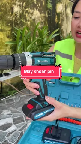 Máy khoan pin #thanhmai92 #maykhoanpin 
