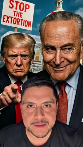 Trump acusa a Schumer y demócratas de extorsionar al Senado y Casa Blanca