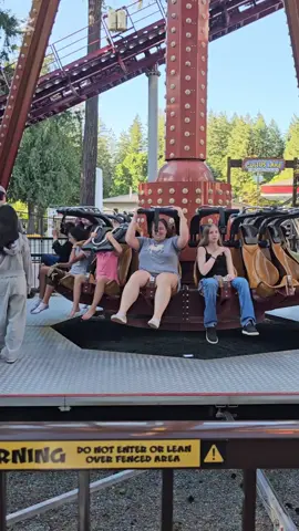 Norah got Mommy on the big ride ha ha I made this video about it. Enjoy. #fypシ #fyp #millennial #brave #momlife 