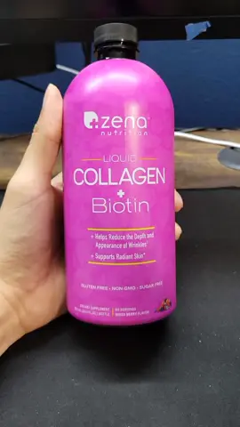 Zena Nutrition Collagen & Biotin 😁 #Collagen #biotin #collagenpeptides #biotina 