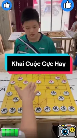 Khai cuộc đẳng cấp của kỳ thủ nhí#dexuat #xuhuong #cotuong #cotuonggiaitri #kythunhi #nghenhac 