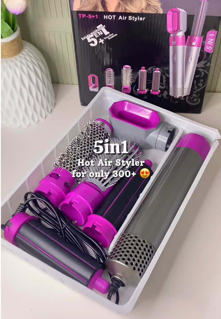 #haircurler #hairstyler #5in1styler #5in1hotairstyler #5in1hairstyler 